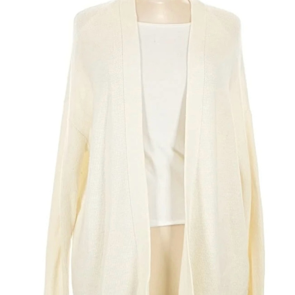 GAP Cream Cardigan Sweater Soft Knit